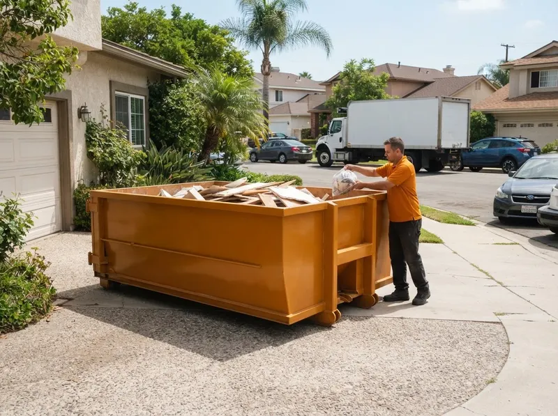 15-Yard Dumpster Rental in Los Angeles, CA