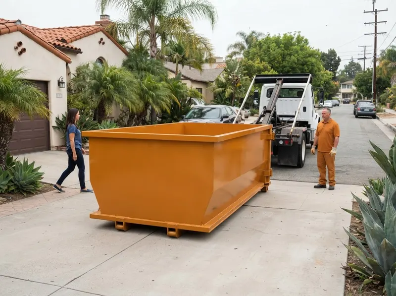 20-Yard Dumpster Rental in Los Angeles, CA