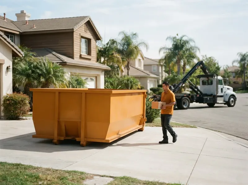 30-Yard Dumpster Rental in Los Angeles, CA