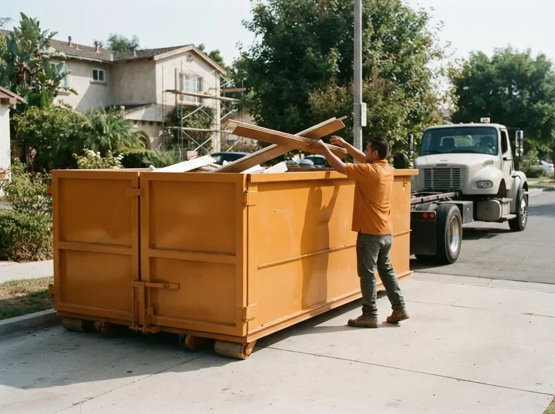 40-Yard Dumpster Rental in Los Angeles, CA