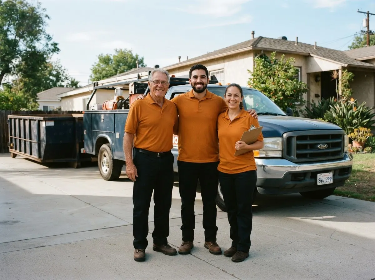 Prairie Star Dumpster Rental dumpster team in Los Angeles, CA